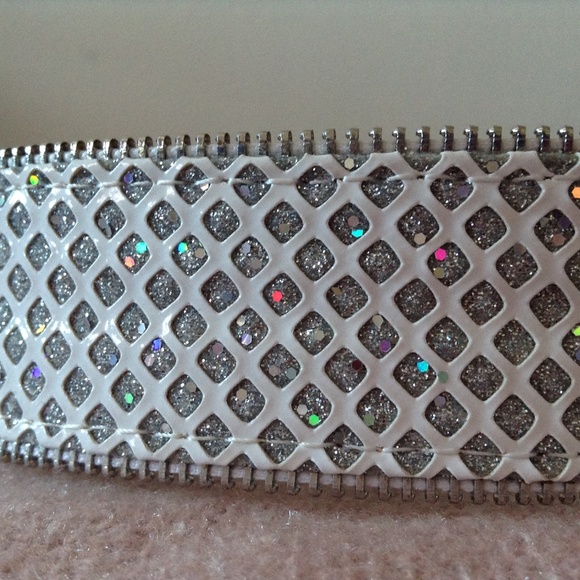 Relic Womens Glitter Zipper Edge Belt, Size L - Picture 6 of 8